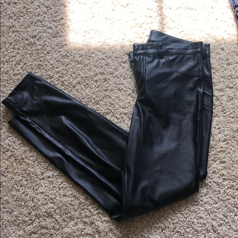 Leather pants